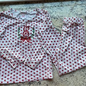 Cecil and Lou monogrammed pajamas